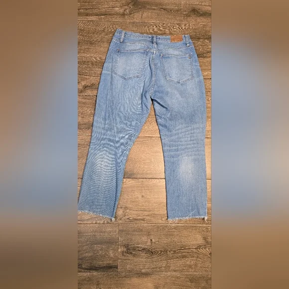 Madewell The High-Rise Slim Crop Boyjean, size 28 - Picture 3 of 13